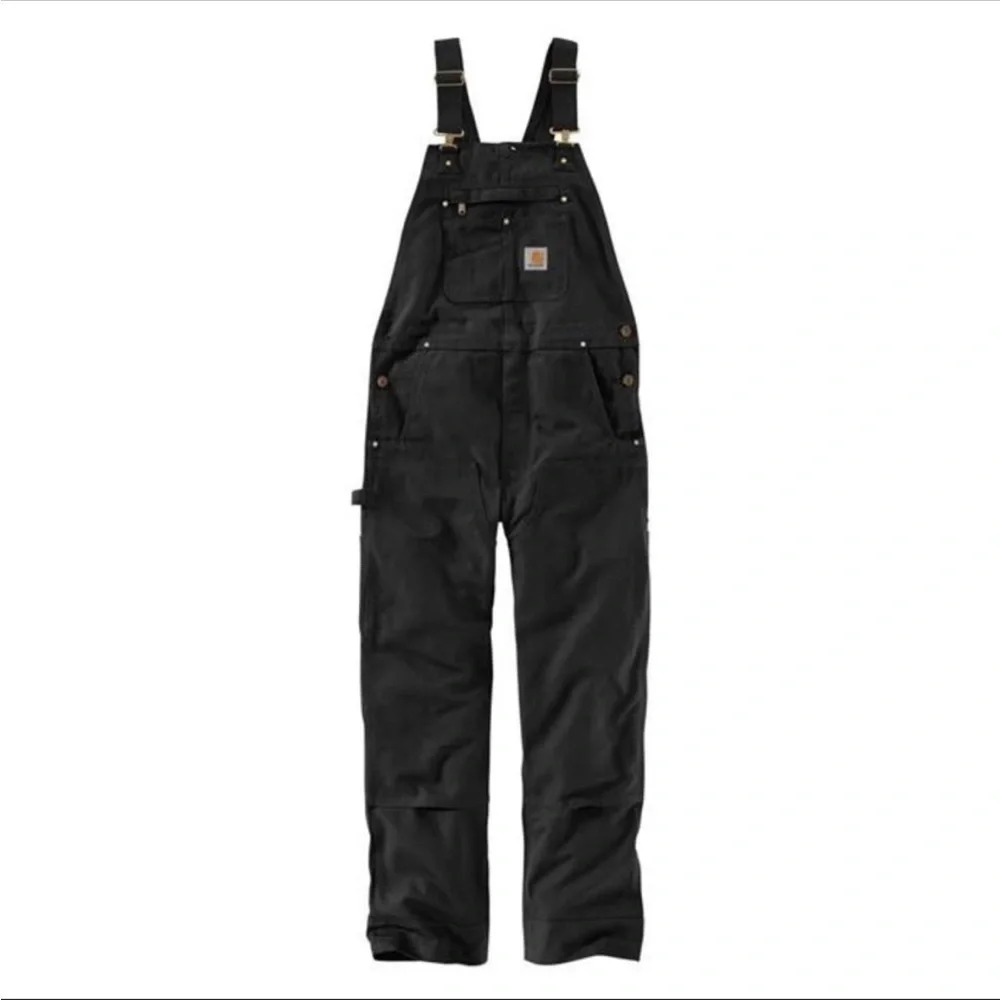 CARHARTT Duck Canvas Relaxed Fit Utility Overalls - Picture 1 of 15